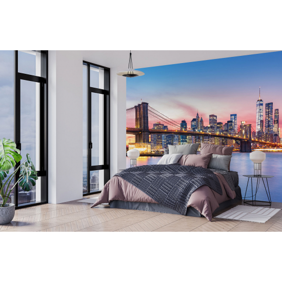 Panoramic Wallpaper - Wall Mural - Panorama New York