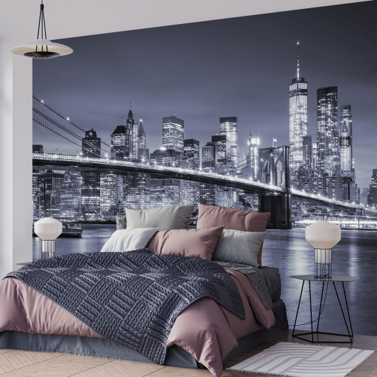 Panoramic Wallpaper - Wall Mural - Panorama New York