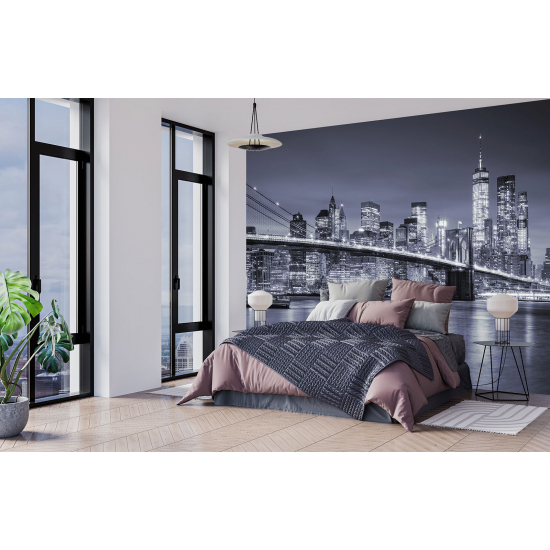 Panoramic Wallpaper - Wall Mural - Panorama New York