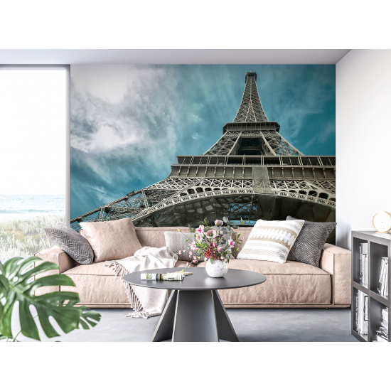 Panoramic Wallpaper - Wall Mural - Paris Eiffel Tower