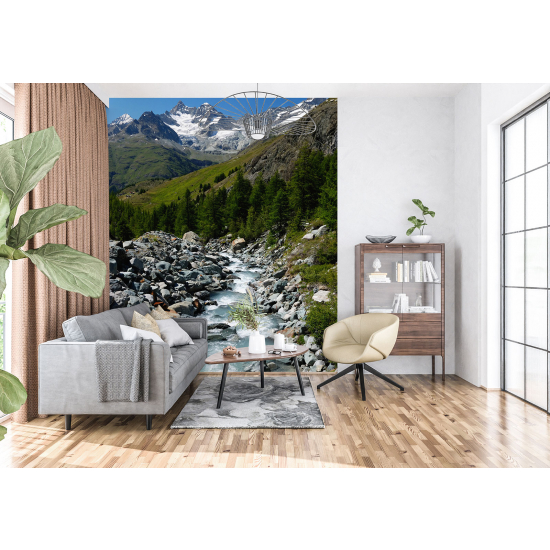 Panoramic Wallpaper - Wall Mural - River