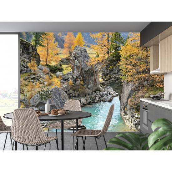 Panoramic Wallpaper - Wall Mural - River