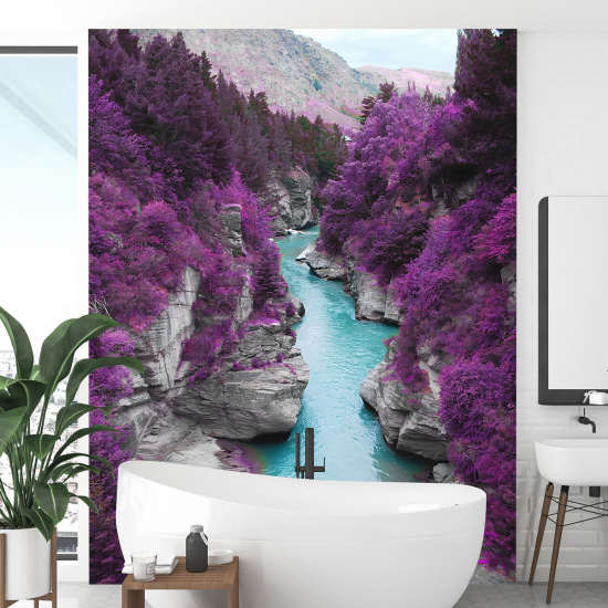 Panoramic Wallpaper - Wall Mural - River