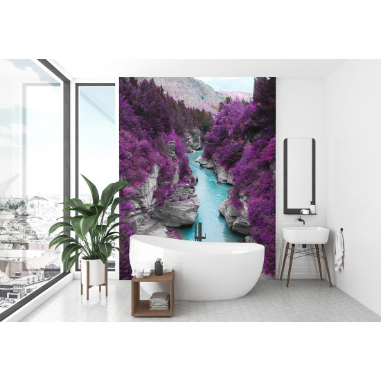 Panoramic Wallpaper - Wall Mural - River