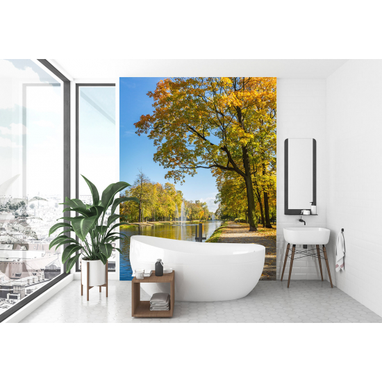 Panoramic Wallpaper - Wall Mural - River