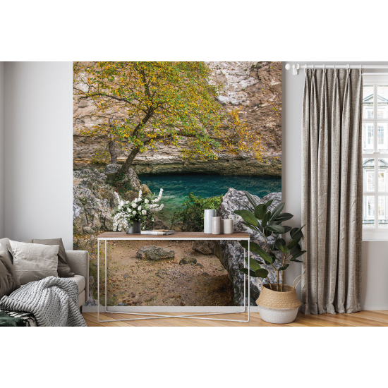 Panoramic Wallpaper - Wall Mural - Rochers River