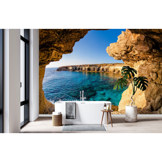 Panoramic Wallpaper - Wall Mural - Sea View