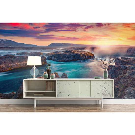 Panoramic Wallpaper - Wall Mural - Sea View