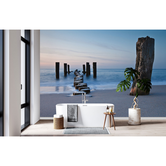 Panoramic Wallpaper - Wall Mural - Seaside