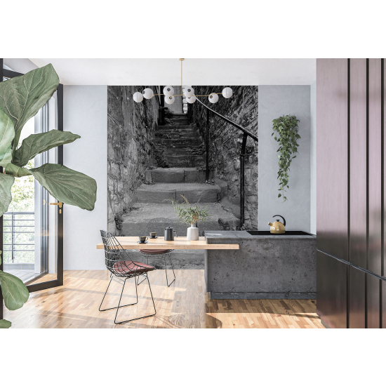 Panoramic Wallpaper - Wall Mural - Stairs