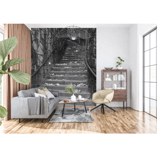 Panoramic Wallpaper - Wall Mural - Stairs