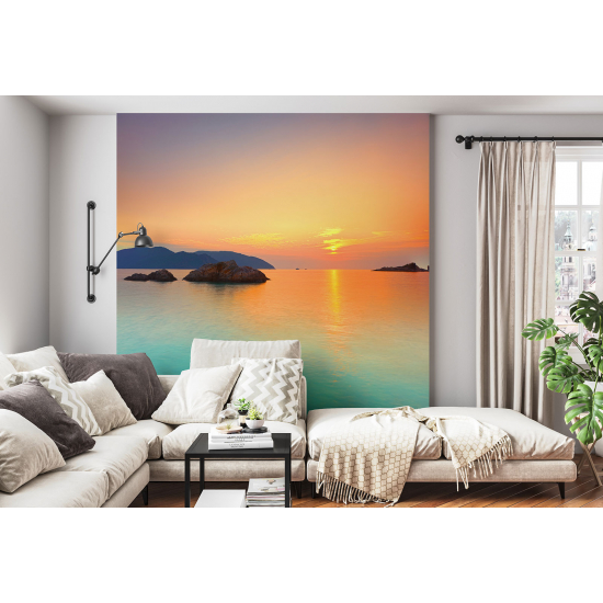 Panoramic Wallpaper - Wall Mural - Sunset