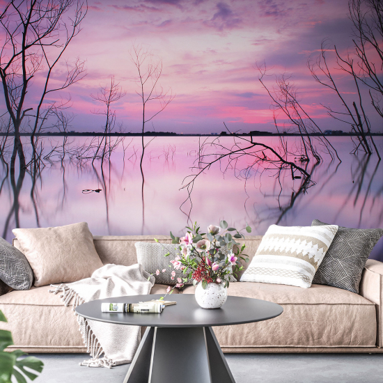 Panoramic Wallpaper - Wall Mural - Sunset