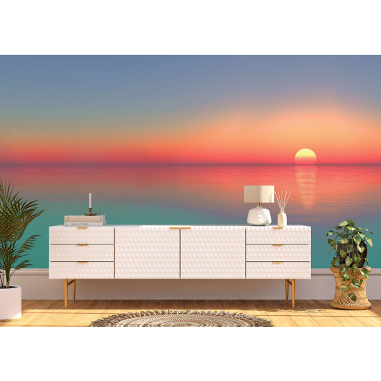 Panoramic Wallpaper - Wall Mural - Sunset