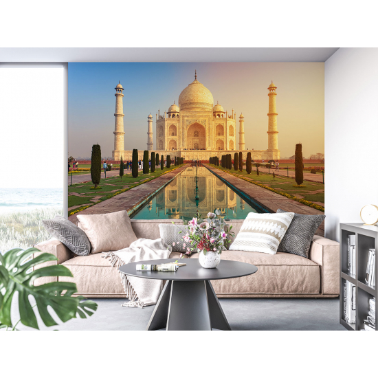 Panoramic Wallpaper - Wall Mural - Taj Mahal India