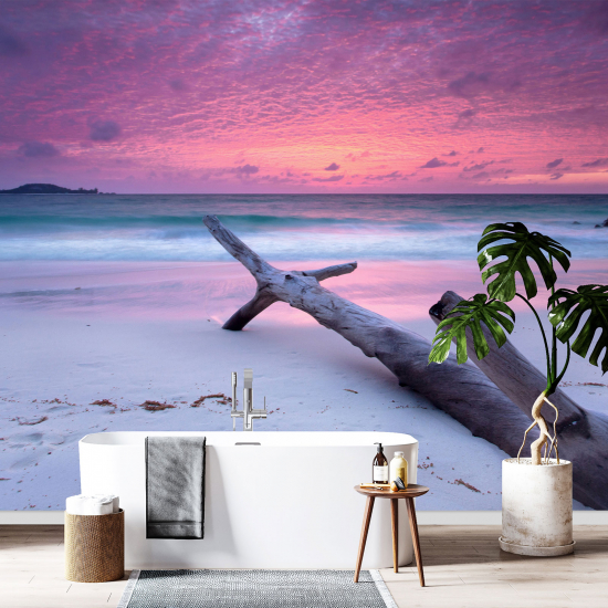 Panoramic Wallpaper - Wall Mural - The Beach