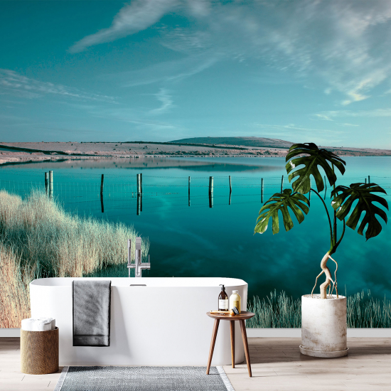 Panoramic Wallpaper - Wall Mural - The Dozmary Pool