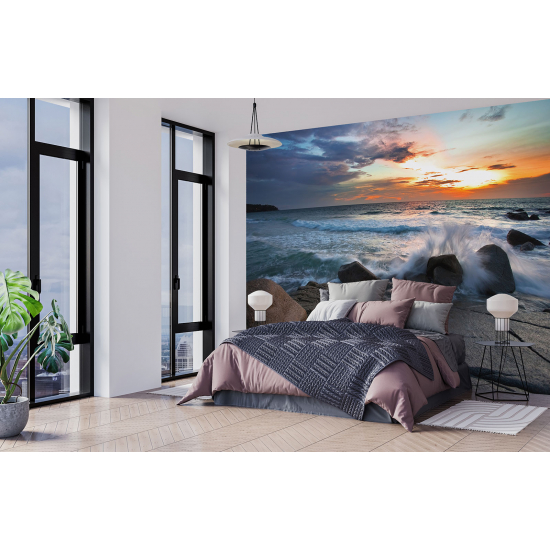 Panoramic Wallpaper - Wall Mural - The Sea