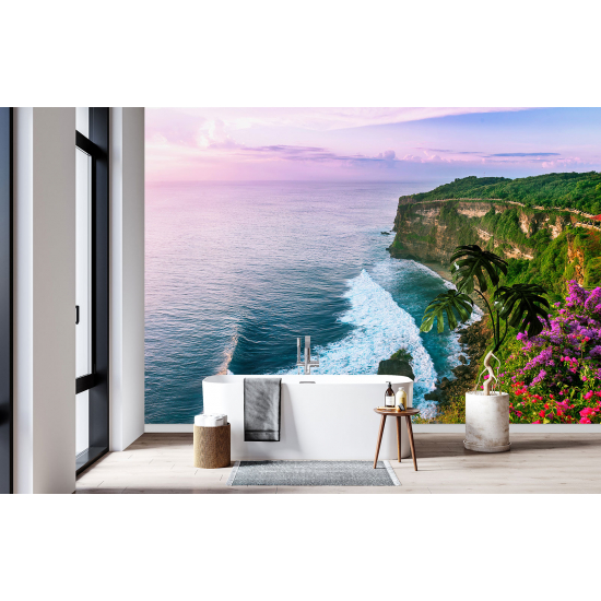 Panoramic Wallpaper - Wall Mural - The Sea Cliffs