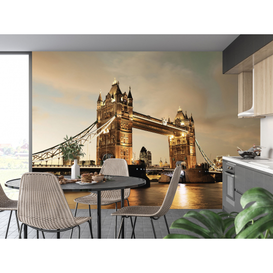 Panoramic Wallpaper - Wall Mural - Tower Bridge London