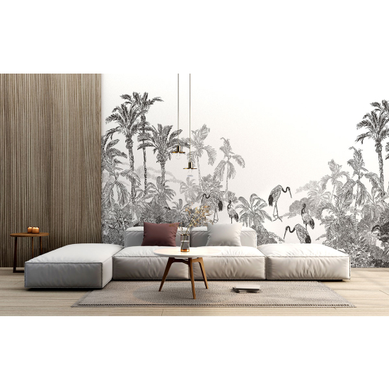 Panoramic Wallpaper - Wall Mural - Tropical forest