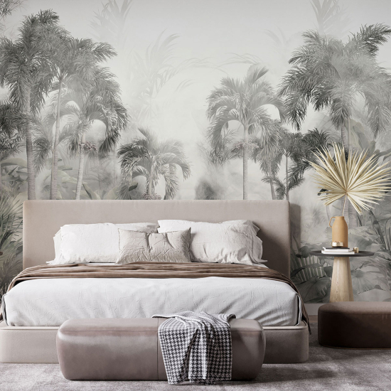 Panoramic Wallpaper - Wall Mural - Tropical forest