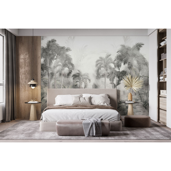 Panoramic Wallpaper - Wall Mural - Tropical forest