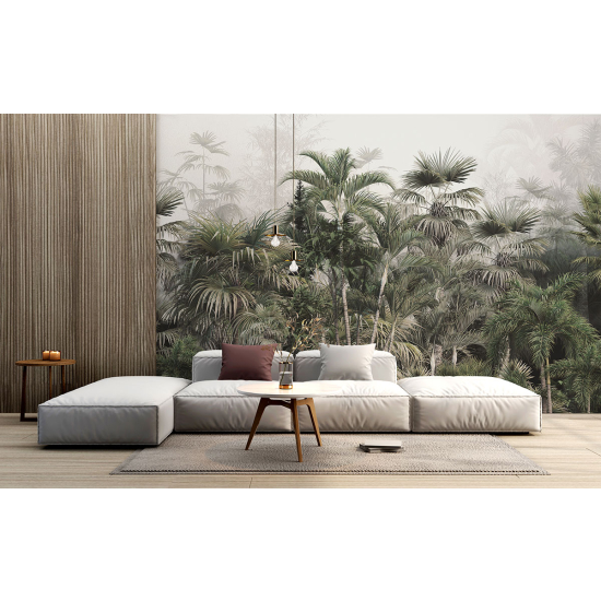 Panoramic Wallpaper - Wall Mural - Tropical forest