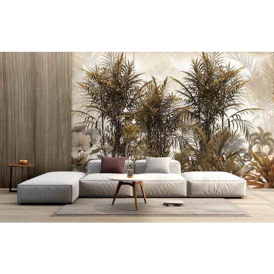 Panoramic Wallpaper - Wall Mural - Tropical forest