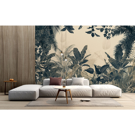 Panoramic Wallpaper - Wall Mural - Tropical forest