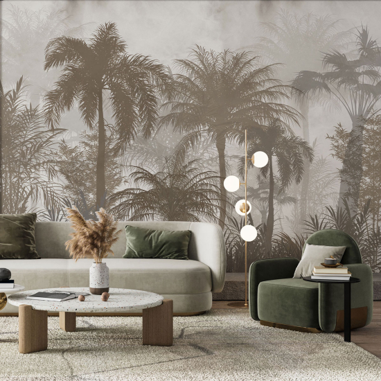 Panoramic Wallpaper - Wall Mural - Tropical forest