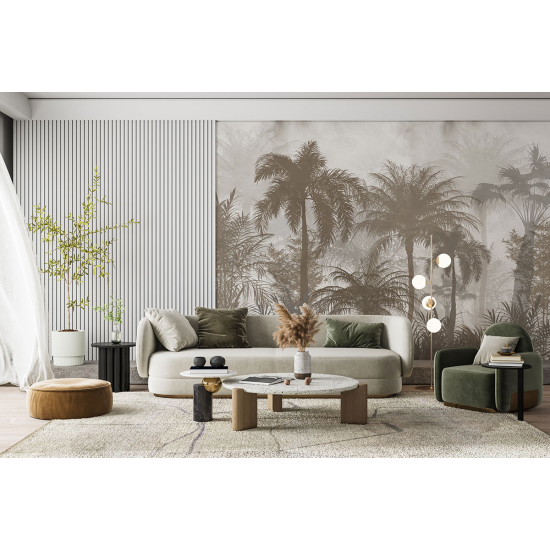 Panoramic Wallpaper - Wall Mural - Tropical forest