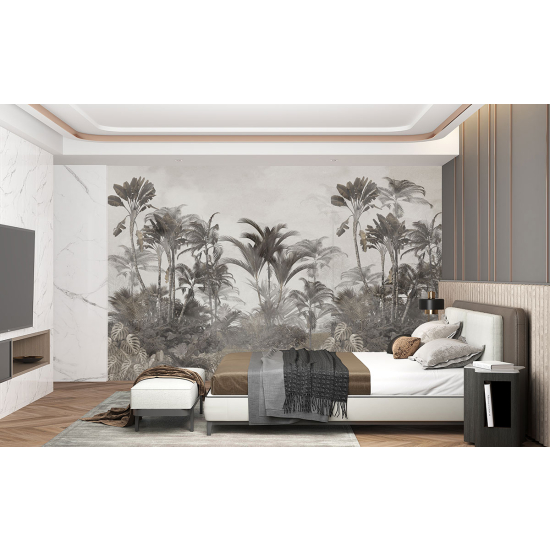 Panoramic Wallpaper - Wall Mural - Tropical forest