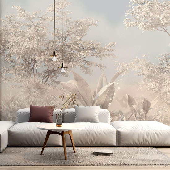 Panoramic Wallpaper - Wall Mural - Tropical forest