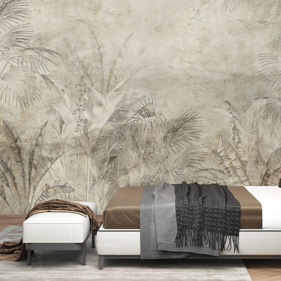 Panoramic Wallpaper - Wall Mural - Tropical forest