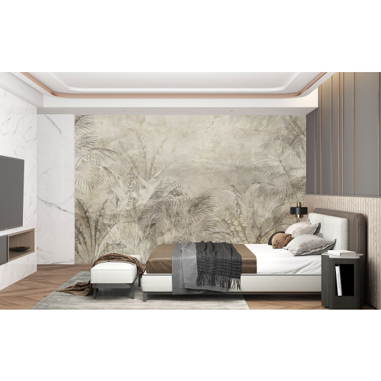 Panoramic Wallpaper - Wall Mural - Tropical forest