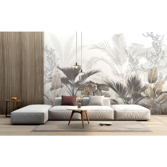 Panoramic Wallpaper - Wall Mural - Tropical forest