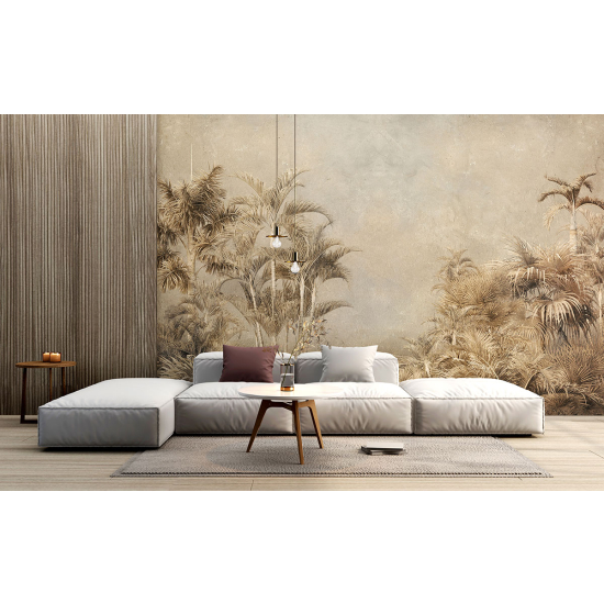 Panoramic Wallpaper - Wall Mural - Tropical forest