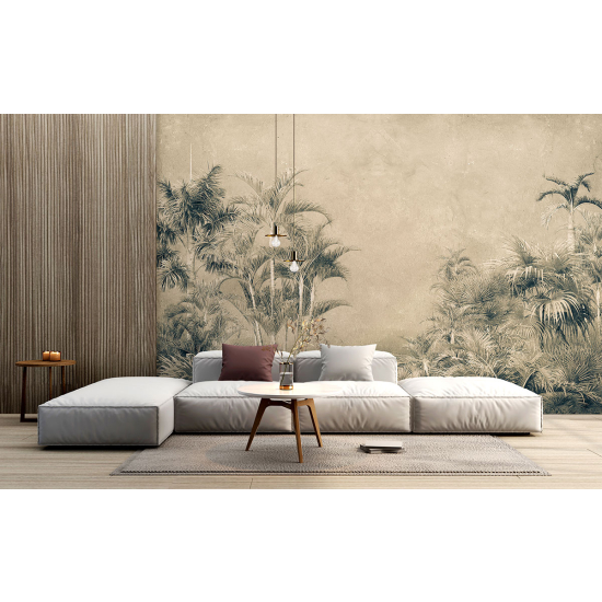 Panoramic Wallpaper - Wall Mural - Tropical forest