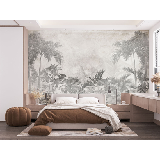 Panoramic Wallpaper - Wall Mural - Tropical forest