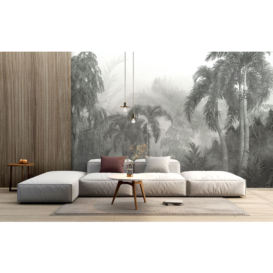 Panoramic Wallpaper - Wall Mural - Tropical forest