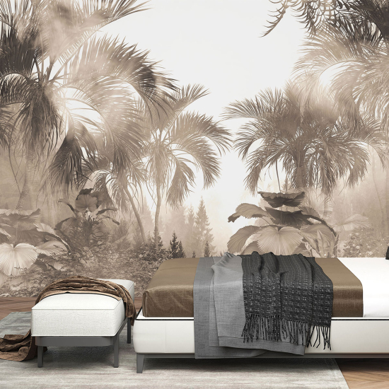 Panoramic Wallpaper - Wall Mural - Tropical forest