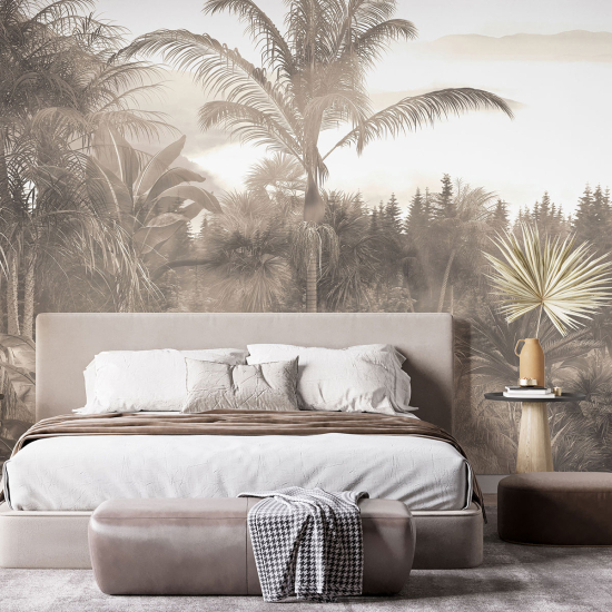 Panoramic Wallpaper - Wall Mural - Tropical forest