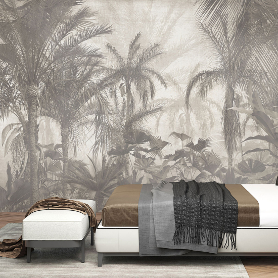 Panoramic Wallpaper - Wall Mural - Tropical forest