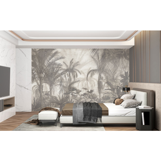 Panoramic Wallpaper - Wall Mural - Tropical forest