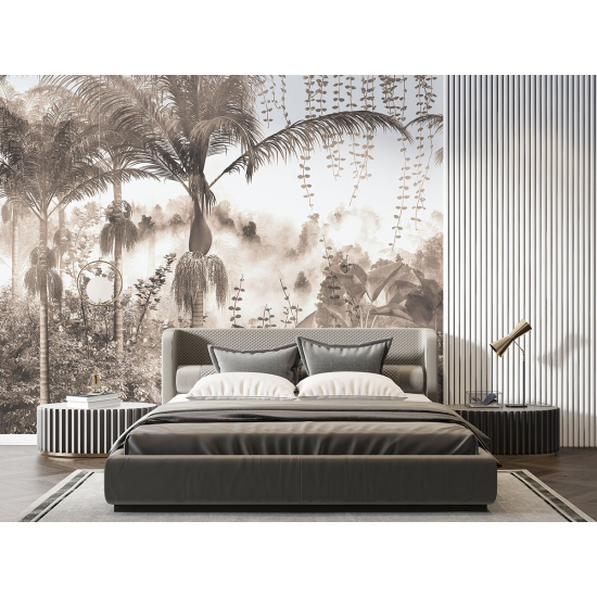 Panoramic Wallpaper - Wall Mural - Tropical forest