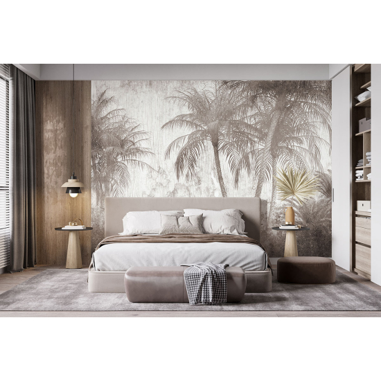 Panoramic Wallpaper - Wall Mural - Tropical forest