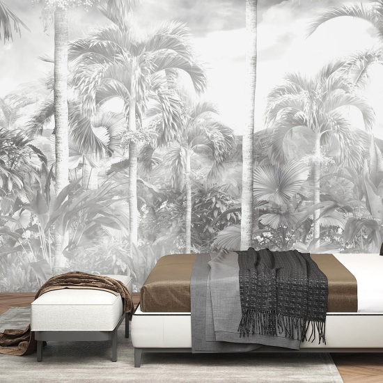 Panoramic Wallpaper - Wall Mural - Tropical forest