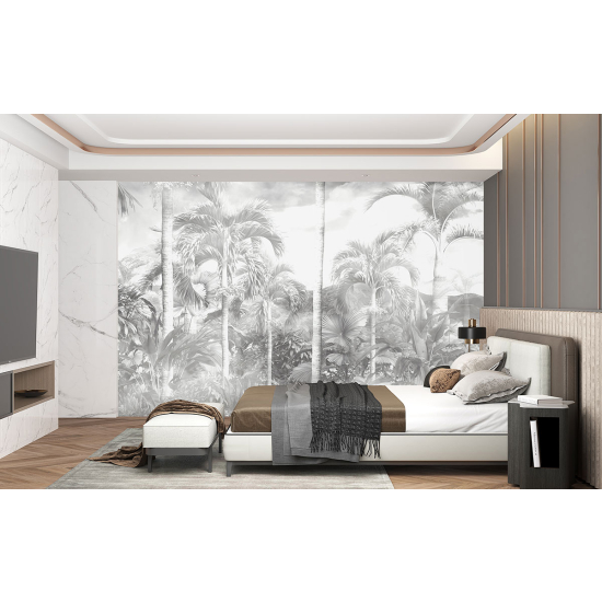 Panoramic Wallpaper - Wall Mural - Tropical forest