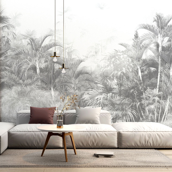 Panoramic Wallpaper - Wall Mural - Tropical forest